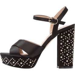 Sandały damskie: Miss Selfridge CROWN Sandały na obcasie black