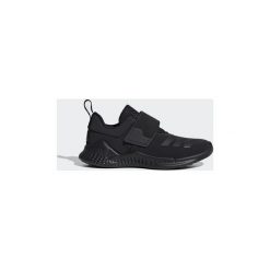 Buty Dziecko adidas Buty RapidaBounce+. Czarne trampki dziewczęce marki Adidas, bez wzorów, bez zapięcia. Za 199,00 zł.