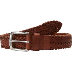 Hackett London PLAIT BELT Pasek tan. Brązowe paski męskie marki Hackett London, w paski, ze skóry. Za 459,00 zł.