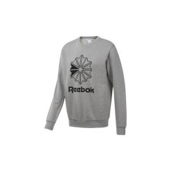 Bluzy Reebok Classic Bluza Classic Big Iconic Crewneck Sweatshirt. Szare bluzy męskie Reebok Classic, s, bez wzorów, bez kołnierzyka, bez rękawów, bez kaptura. Za 199,00 zł.