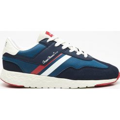 Niskie sneakersy Retro Pacific - Granatowy. Niebieskie sneakersy męskie Cropp, bez zapięcia. W wyprzedaży za 69,99 zł.