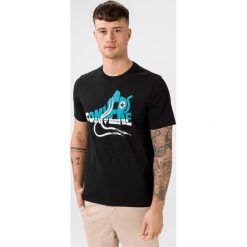 Converse Art Koszulka Czarny. Czarne podkoszulki męskie Converse, xl, z nadrukiem, z bawełny, z krótkim rękawem. Za 119,95 zł.