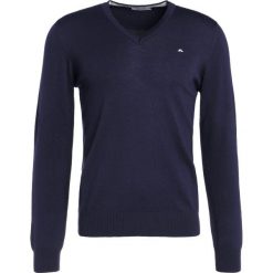 J.LINDEBERG LYMANN Sweter navy. Niebieskie swetry klasyczne męskie J.LINDEBERG, m, z materiału. Za 419,00 zł.