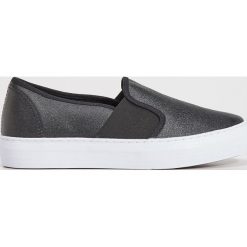Trampki damskie slip on: Buty typu slip on – Czarny