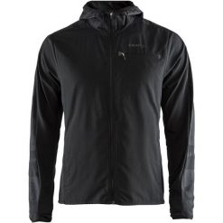 Craft kurtka do biegania męska Urban Hood czarna XL. Czarne kurtki sportowe męskie Craft, xl, bez wzorów, bez kaptura, do biegania. W wyprzedaży za 229,00 zł.