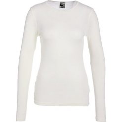 Icebreaker EVERYDAY Koszulka sportowa snow. Białe t-shirty damskie marki Icebreaker, l, z wełny, z długim rękawem. Za 279,00 zł.