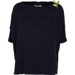 Swetry damskie: Sweter "Ada" w kolorze granatowym