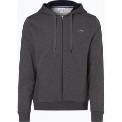 Lacoste - Męska bluza rozpinana, szary. Szare bluzy męskie marki Lacoste, s, z kapturem. Za 449,95 zł.