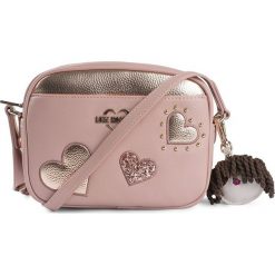 Torebka Love Moschino. Różowe nerki damskie Love Moschino, bez wzorów, bez dodatków. Za 359,00 zł.