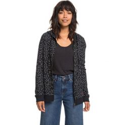 ROXY Damska bluza z kapturem Trip pin Print ed True Dots For Days Black True Dots For Days ERJFT03797-KVJ. Czarne bluzy sportowe damskie Roxy, bez wzorów, bez rękawów, z kapturem. W wyprzedaży za 146,00 zł.