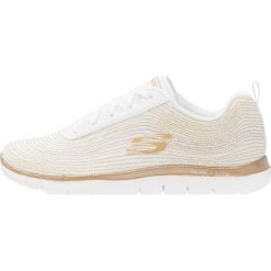 Trampki damskie slip on: Skechers Sport FLEX APPEAL 2.0 Tenisówki i Trampki white/gold
