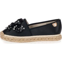 Tom Tailor espadryle damskie 41 czarny. Czarne espadryle damskie Tom Tailor, bez wzorów, bez obcasa. Za 216,00 zł.