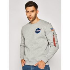 Bluza Alpha Industries Nasa 186304. Szare bluzy męskie Alpha Industries, xl, bez wzorów, bez kołnierzyka, bez rękawów, bez kaptura. Za 329,00 zł.