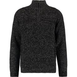 Swetry klasyczne męskie: Burton Menswear London HALF ZIP Sweter black