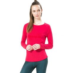 Koszulka funkcyjna w kolorze różowym. Różowe bluzki sportowe damskie marki Desigual Sport, s, z materiału, z długim rękawem. W wyprzedaży za 86,95 zł.