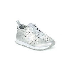 Buty Dziecko Polo Ralph Lauren TIYANNA. Szare trampki dziewczęce Polo Ralph Lauren, bez wzorów, bez zapięcia. Za 329,00 zł.