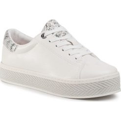 Sneakersy S.OLIVER - 5-23636-24 White 100. Białe półbuty damskie S.Oliver, ze skóry. Za 159,00 zł.