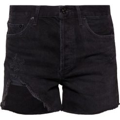 Bermudy damskie: Agolde DEE HIGHRISE Szorty jeansowe black