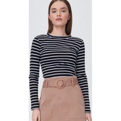 Dopasowana bluzka basic - Wielobarwny. Bluzki damskie Sinsay, s, bez wzorów, bez kołnierzyka, bez rękawów. Za 19,99 zł.