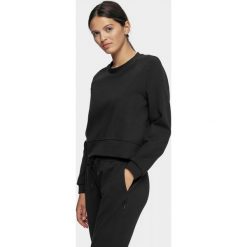 Bluza damska BLD611 - czarny - Outhorn. Czarne bluzy damskie Outhorn, bez wzorów, z elastanu, bez rękawów, bez kaptura. Za 119,99 zł.