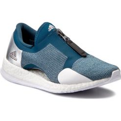Buty adidas - PureBoost X Tr Zip S81033 Petnit/Silvmt/Ftwwht. Niebieskie buty do fitnessu damskie Adidas, z materiału. W wyprzedaży za 349,00 zł.