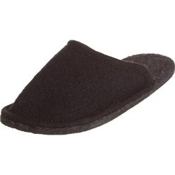 Kapcie "Helli" w kolorze czarnym. Czarne kapcie męskie marki Kitz-pichler, Magicfelt & Stegmann, z materiału. W wyprzedaży za 59,95 zł.