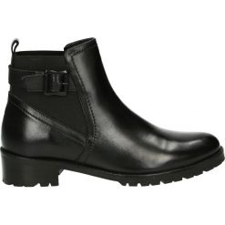 Botki - ESTER51832 BL. Czarne botki damskie skórzane Venezia. Za 249,00 zł.