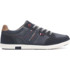Granatowe Półbuty Dapper. Szare buty sportowe męskie marki Born2be, na sznurówki. Za 139,99 zł.