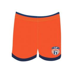 Kąpielówki męskie: Huari Szorty Duco Red Orange/Medival Blue r. M
