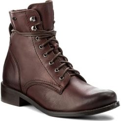 Botki damskie lity: Botki LASOCKI - 60724-05 Bordowy