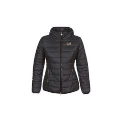 Kurtki pikowane Emporio Armani EA7 TRAIN LOGO SERIES W LT DOWN JACKET HO. Czarne kurtki damskie marki Emporio Armani EA7, m, bez wzorów, bez kaptura. Za 775,20 zł.