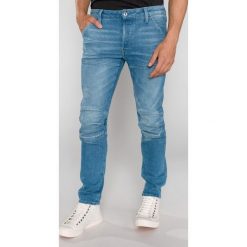 G-Star RAW 5620 Elwood 3D Dżinsy Niebieski. Niebieskie jeansy męskie G-Star RAW, bez wzorów, retro. Za 697,95 zł.