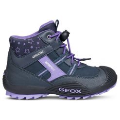 Geox Buty Za Kostkę Dziewczęce Atreus 35 Niebieski. Niebieskie buty dziewczęce zimowe marki Geox, za kostkę, na zamek. Za 279,00 zł.