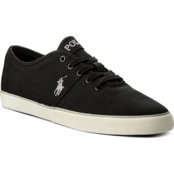 Tenisówki POLO RALPH LAUREN - Halford 816690652001 Black. Czarne tenisówki męskie Polo Ralph Lauren, z gumy. W wyprzedaży za 239,00 zł.