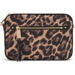 Michael Kors Polly Large Cross body bag Brązowy. Pomarańczowe torebki klasyczne damskie Michael Kors, w paski, z materiału, bez dodatków. Za 602,95 zł.