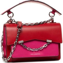 Torebka KARL LAGERFELD - 201W3052 Fuchsia. Czerwone torebki klasyczne damskie KARL LAGERFELD, bez wzorów, ze skóry, eleganckie, bez dodatków. Za 1569,00 zł.