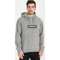 Napapijri Box Bluza Szary. Szare bluzy męskie Napapijri, xl, z haftami, z bawełny, bez kołnierzyka, bez rękawów, bez kaptura. Za 414,95 zł.