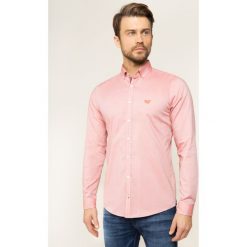 Koszula JOOP! Jeans 30011812. Pomarańczowe koszule męskie JOOP! Jeans, m, bez wzorów, z bawełny, casualowe, bez kołnierzyka, bez rękawów. W wyprzedaży za 199,00 zł.