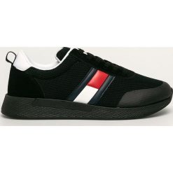 Tommy Jeans - Buty. Czarne sneakersy męskie Tommy Jeans, z jeansu, bez zapięcia. Za 399,90 zł.