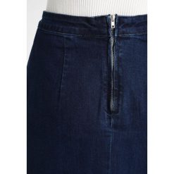 Minispódniczki: Oasis CICI SEAMED MINI SKIRT Spódnica jeansowa blue denim