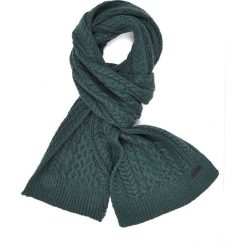SZALIK MĘSKI. Czerwone szaliki męskie Top Secret, bez wzorów, z dzianiny. W wyprzedaży za 29,99 zł.