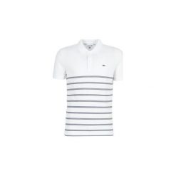 Koszulki polo z krótkim rękawem Lacoste PH8711 REGULAR. Białe koszulki męskie Lacoste, s, bez wzorów, polo, z krótkim rękawem, krótkie. Za 489,00 zł.