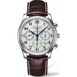 LONGINES PROMOCJA MASTER COLLECTION L2.759.4.78.3. Szare zegarki męskie LONGINES, ze stali. W wyprzedaży za 8240,00 zł.