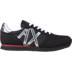 Armani Exchange Tenisówki Czarny. Czarne trampki i tenisówki damskie Armani Exchange, bez wzorów, z materiału, bez zapięcia. Za 571,95 zł.