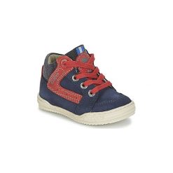 Buty Dziecko Kickers JARGON BB. Niebieskie trampki chłopięce marki Kickers, bez wzorów, bez zapięcia. Za 263,20 zł.
