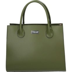 Torba - 4-219-O V-T-V. Szare torebki klasyczne damskie marki Venezia, ze skóry. Za 389,00 zł.