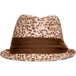 Kapelusz HAT YOU. Brązowe kapelusze damskie Hat You, na lato, z aplikacjami, eleganckie. Za 120,00 zł.
