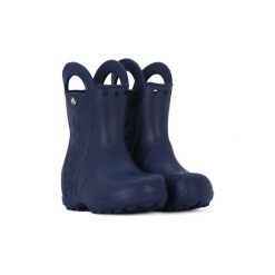 Kozaki i kalosze Dziecko Crocs NAV RAIN BOOT KID. Niebieskie kalosze chłopięce Crocs. Za 127,21 zł.