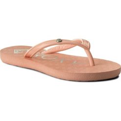 Japonki ROXY - ARGL100184 Pcr. Pomarańczowe klapki damskie Roxy, z tworzywa sztucznego, bez zapięcia. Za 65,00 zł.