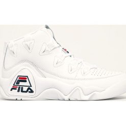 Fila - Buty Grant Hill 1. Białe sneakersy męskie Fila, ze skóry, na sznurówki. W wyprzedaży za 399,90 zł.